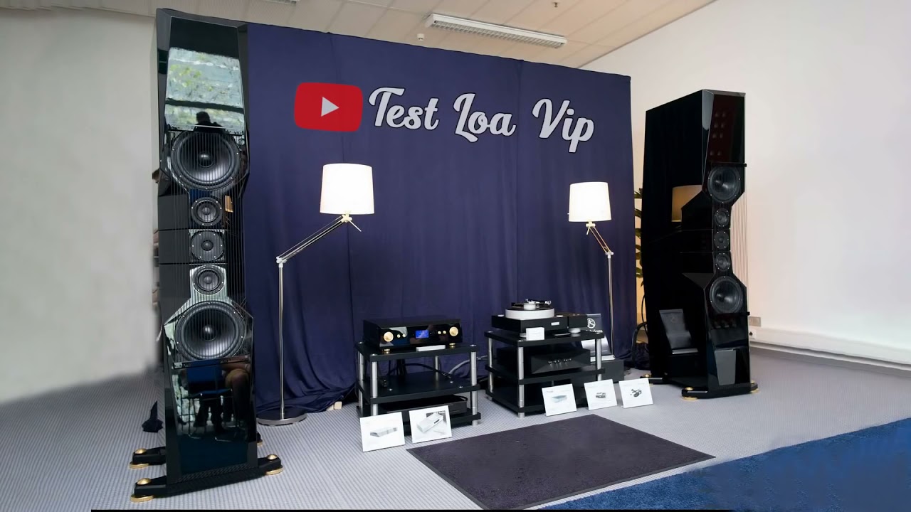 TEST THỬ DÀN LOA TIỀN TỶ ĐẾN TỪ USA  TIẾNG TREBLE SÁNG BASS TRÒN CỰC ĐẸP 1080p