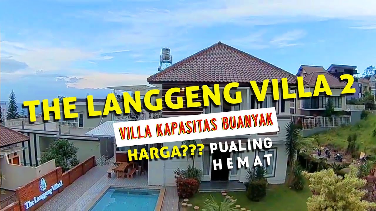 Review Villa Kolam Renang Luas | Balkon View Ciamik | Harga Cuma 2jt an Aja, Villa Langgeng 2 - Batu