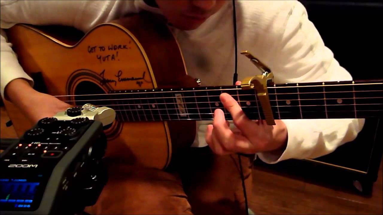 アコギでジブリ メドレー Acoustic solo guitar Ghibli Medley(Daisuke Minamizawa, Sungha Jung)
