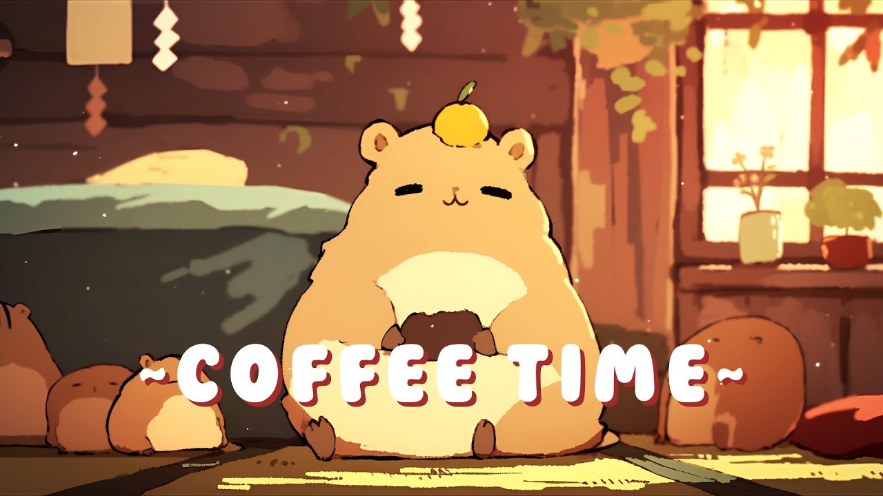 Capybara Beats Radio - Chill Jazz Beats to Relax/Study ~ Chill Session ~ 🦫 🎧 ✨