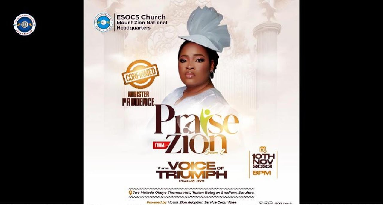Praise From Zion: Ministration by Minister Prudence