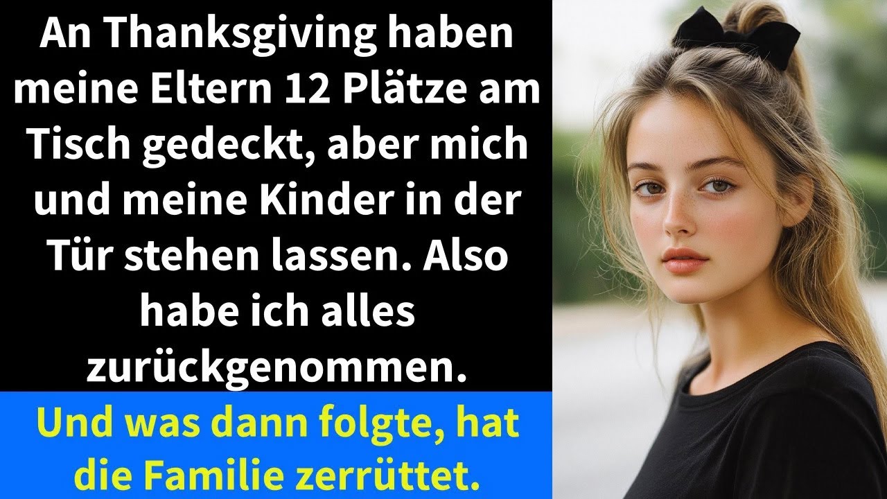 Also habe ich alles zurückgenommen.Und was dann folgte, hat die Familie zerrüttet.