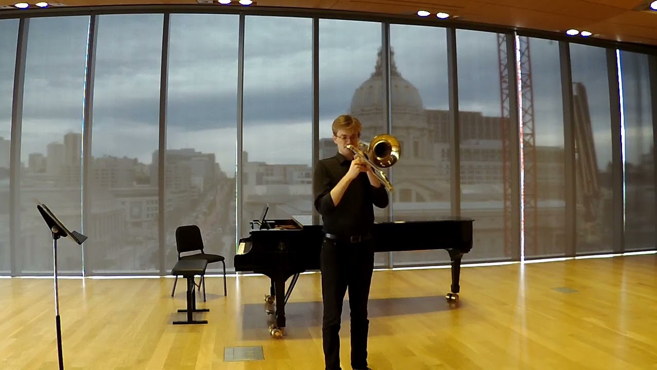 Cincinnati Brass Institute Audition Tape  - Tenor Trombone