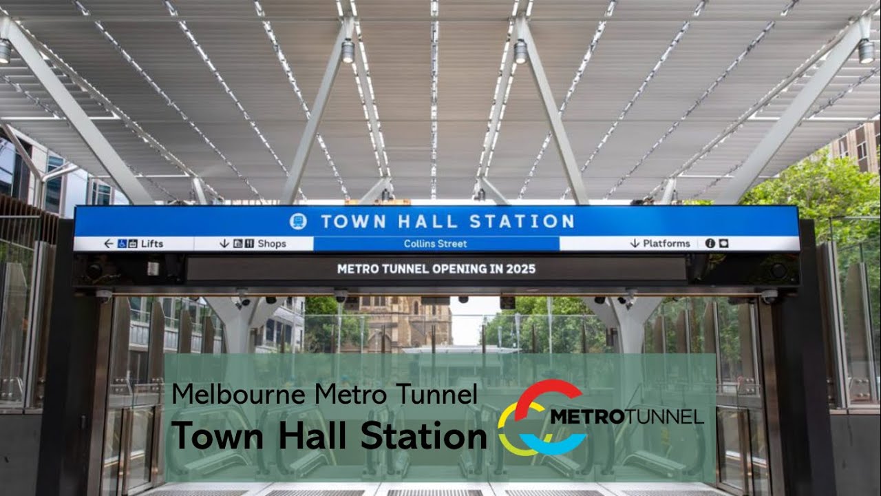Town Halll Station - Melbourne Metro Tunnel
