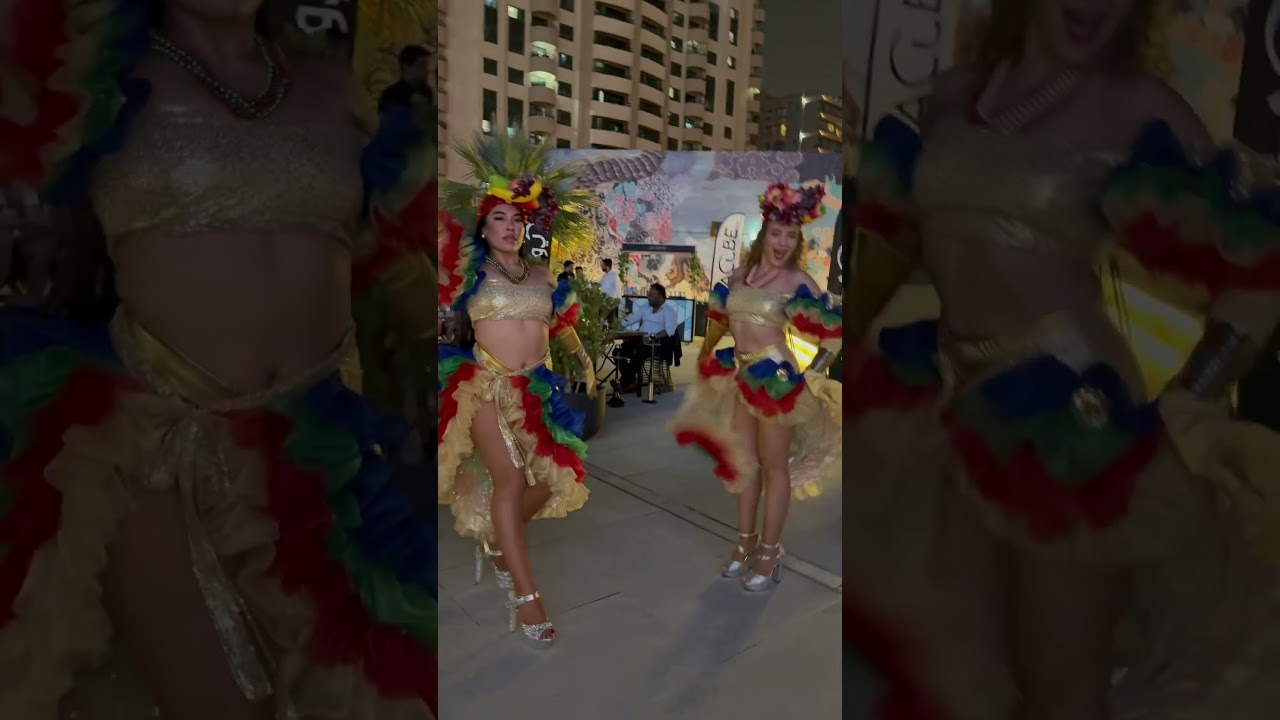 Our colorful costumes 🤩 #braziliandancer #carnival #sambadancers #sambacostumes