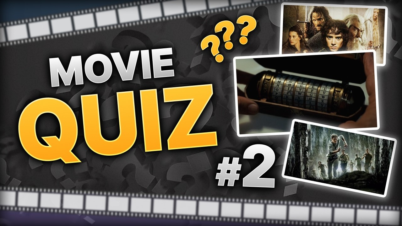 Movie Quiz #2 | Images, Scenes, Locations, Voice Lines, Objects | 25 questions