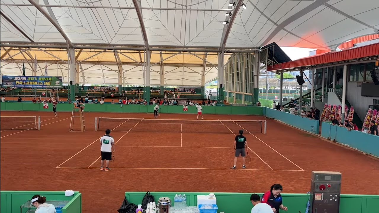 대구소프트테니스 엘리트1부 (노동섭, 천재원, 김태영, 황승표) VS 성주 (2025 문경새재기) 4강