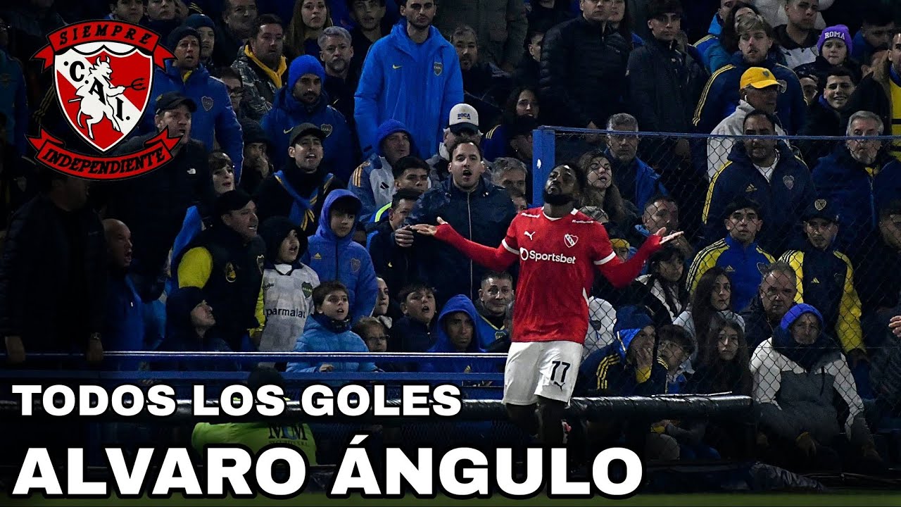 Los GOLES de ÁLVARO ÁNGULO en INDEPENDIENTE (2025)