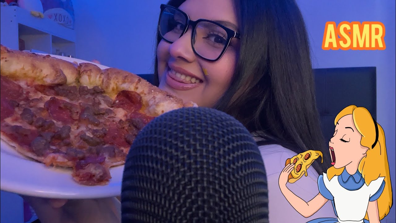 ASMR COMIENDO PIZZA 🍕 MUKBANG | EATING SOUNDS