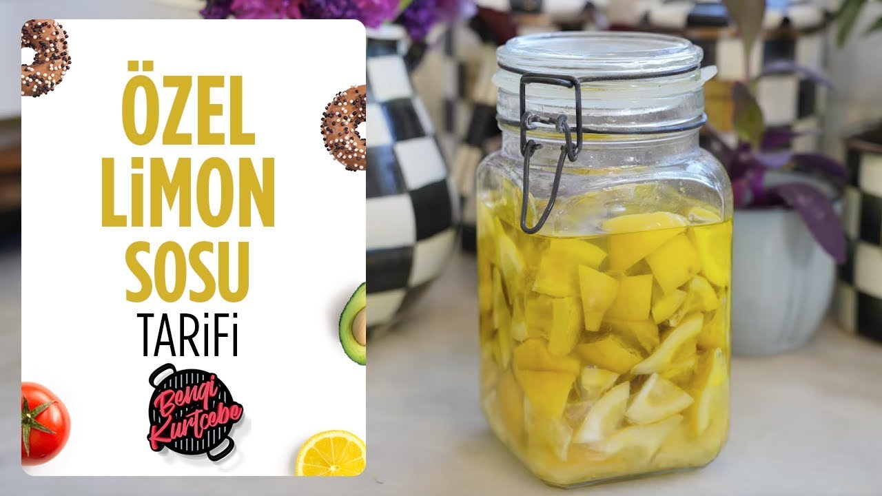 Özel Limon Sos Tarifi | Tuzlu, Şekerli ve Zeytinyağlı Sos