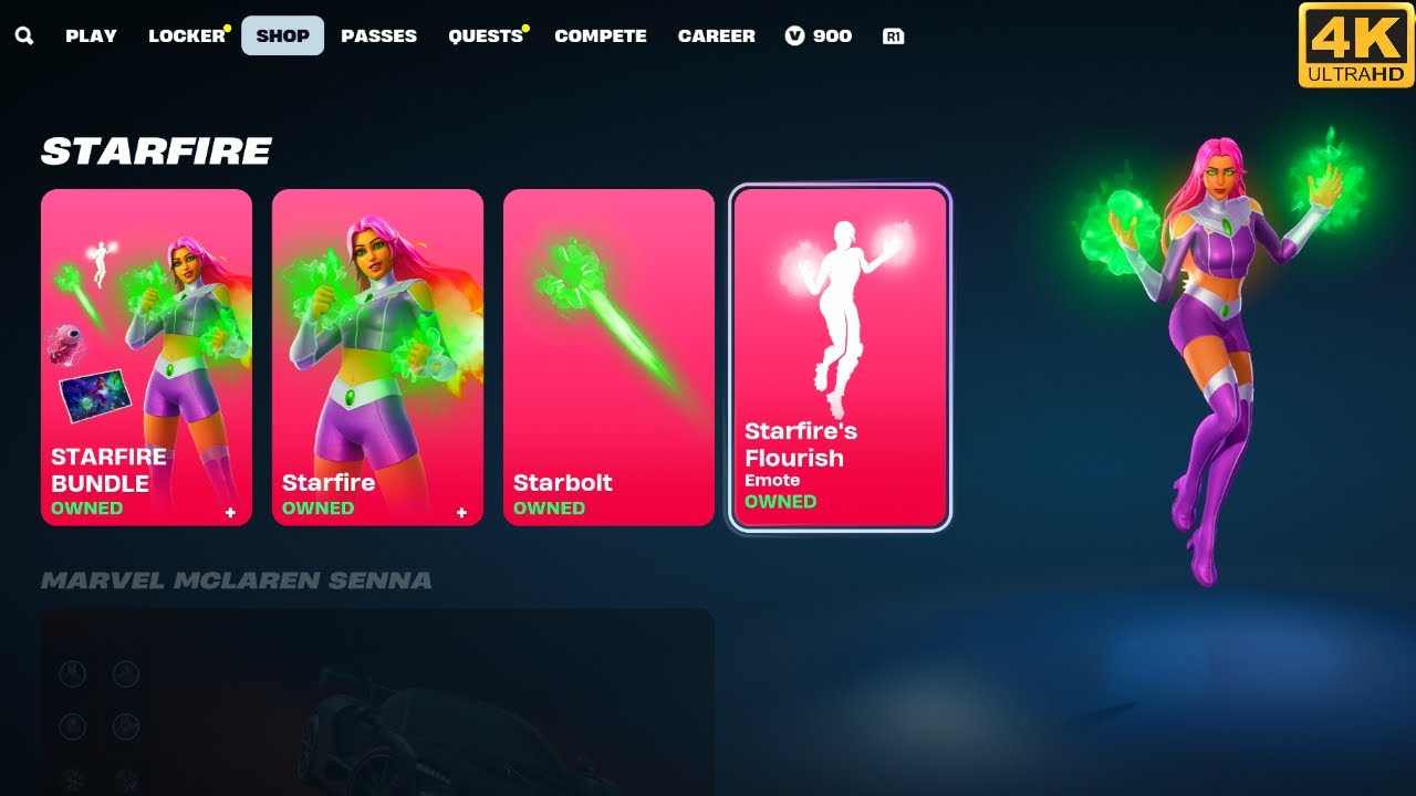 STARFIRE BUNDLE IS BACK - Fortnite (4K 60FPS)