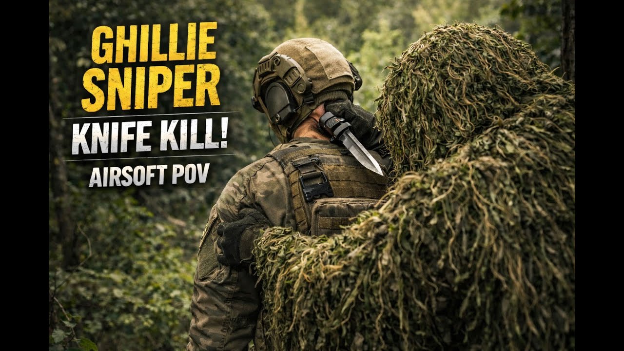 AIRSOFT GHILLIE SNIPER CONFUSE ENEMY