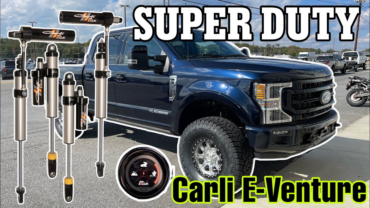 2022 Ford F-250 Lariat Sport Carli E-Venture LIFTED on 37s & 17