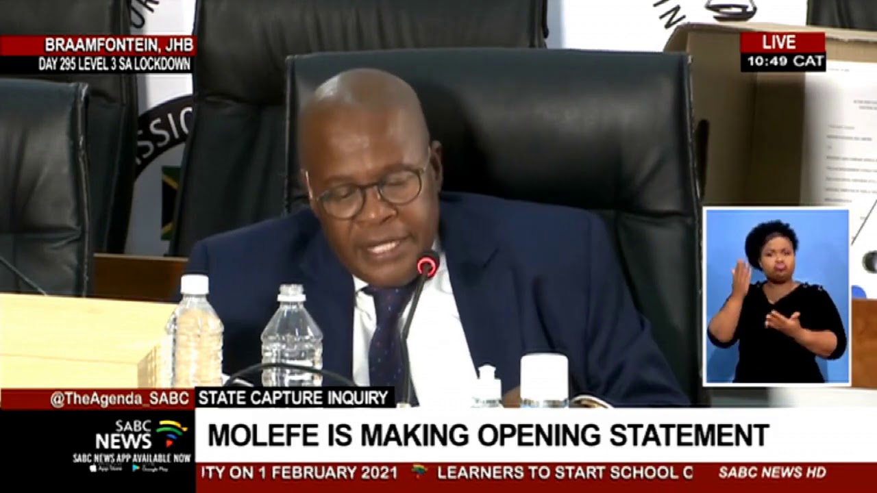 State Capture Inquiry | Former Eskom CEO Brian Molefe opening statement