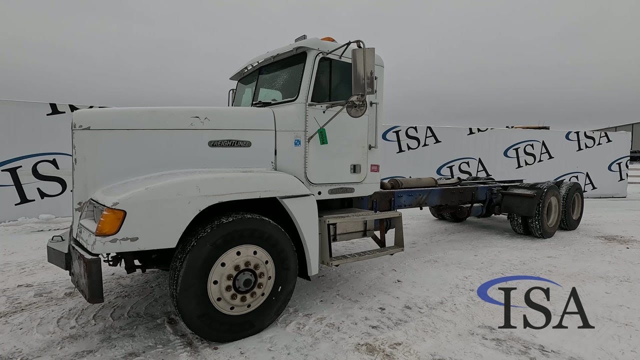 60094 - 1996 Freightliner  Tandem Axle Cab And Chassis will be sold at auction!