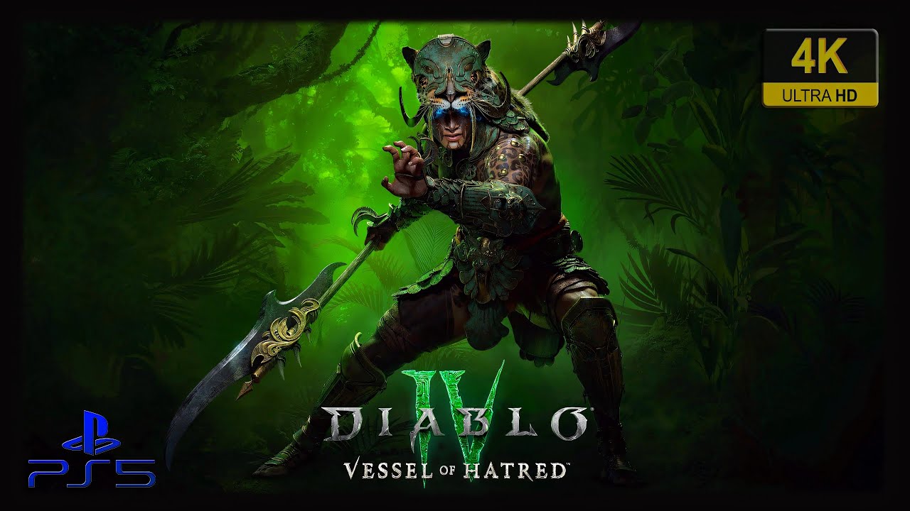 Diablo 4: Vessel of Hatred |4k60fps| Longplay (PlayStation 5)