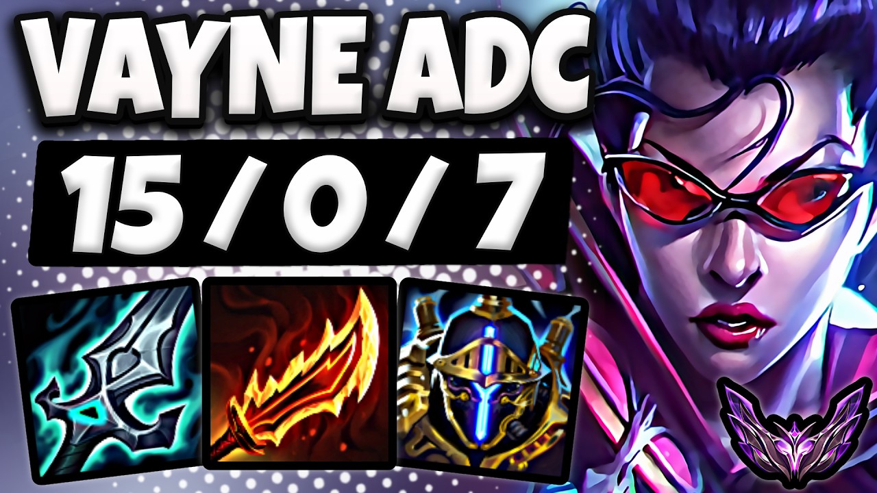 Vayne vs Draven [ ADC ] Lol Korea Master Patch 26.12 ✅
