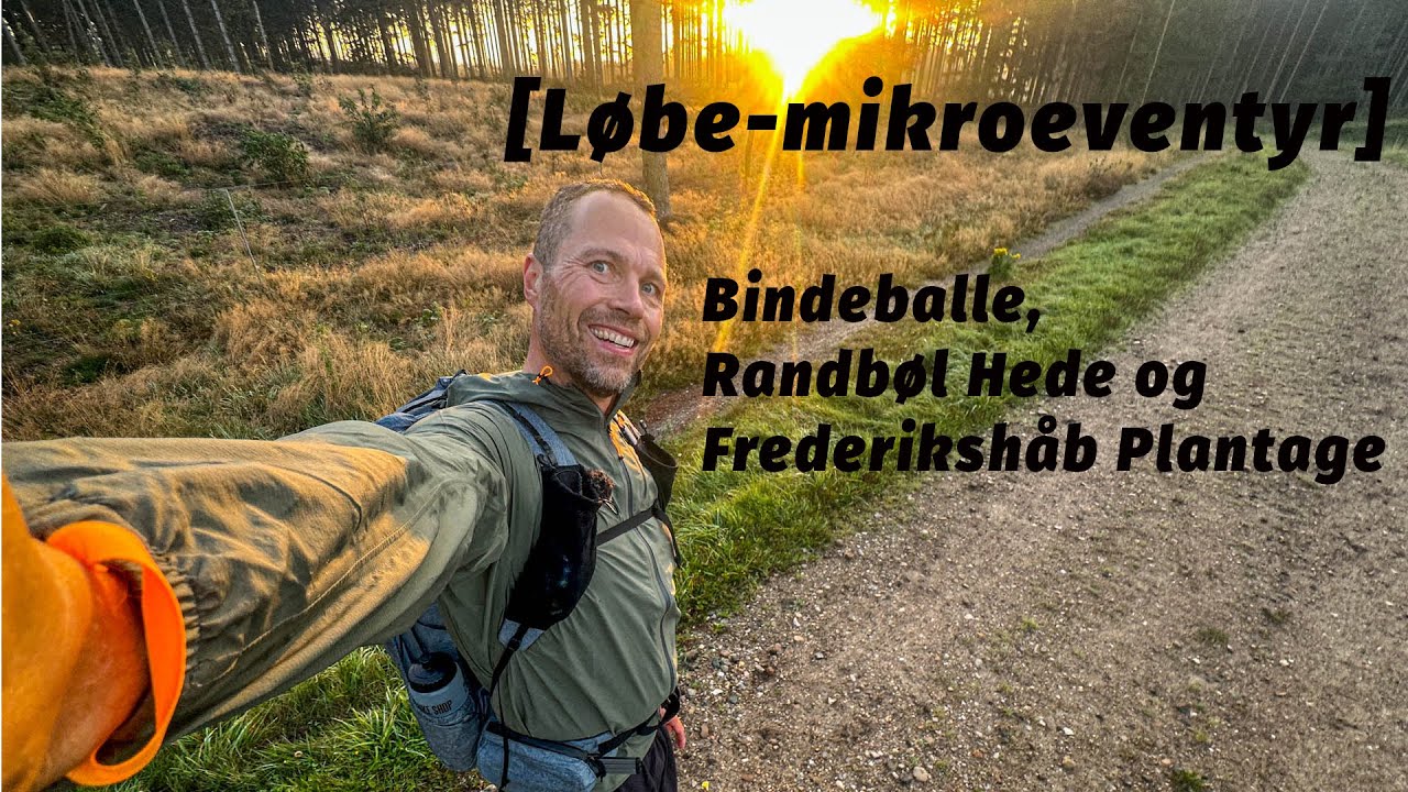 Løbe mikroeventyr, Bindeballe, Randbøl Hede, Frederikshåb Plantage [Mikroeventyr]