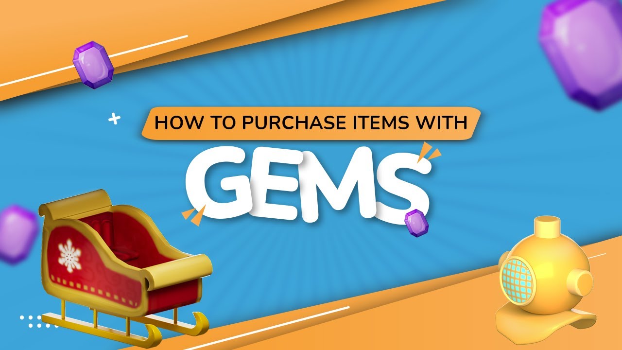 How To Purchase Items With Gems! 💎