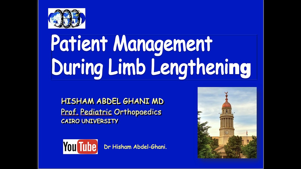 Patient management during limb lengthening