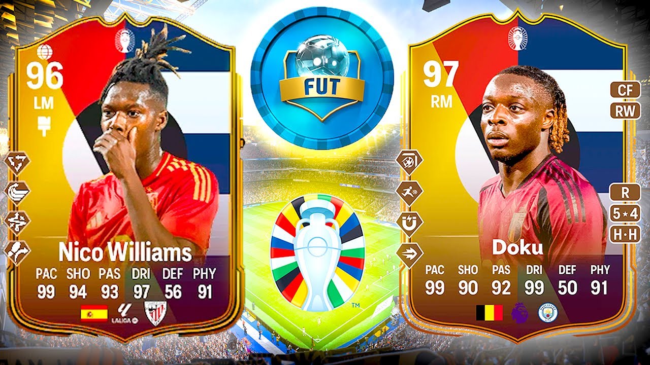 UEFA EURO MAKE YOUR MARK PLUS NICO WILLAMS AND JEREMY DOKU ARE AMAZING ❗️
