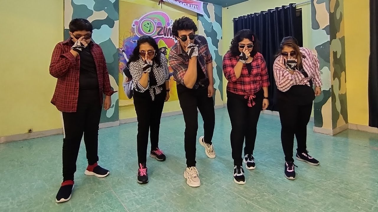 Dhating nach song zumba dance choreography by DELWIN SIR