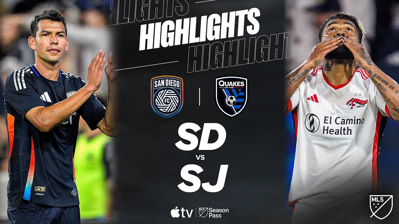 San Diego FC vs. San Jose Earthquakes | Full Match Highlights