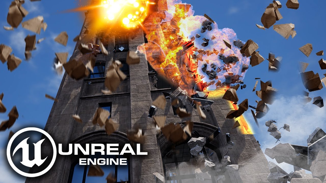 Как создать эффекты разрушений на поле боя в Unreal Engine