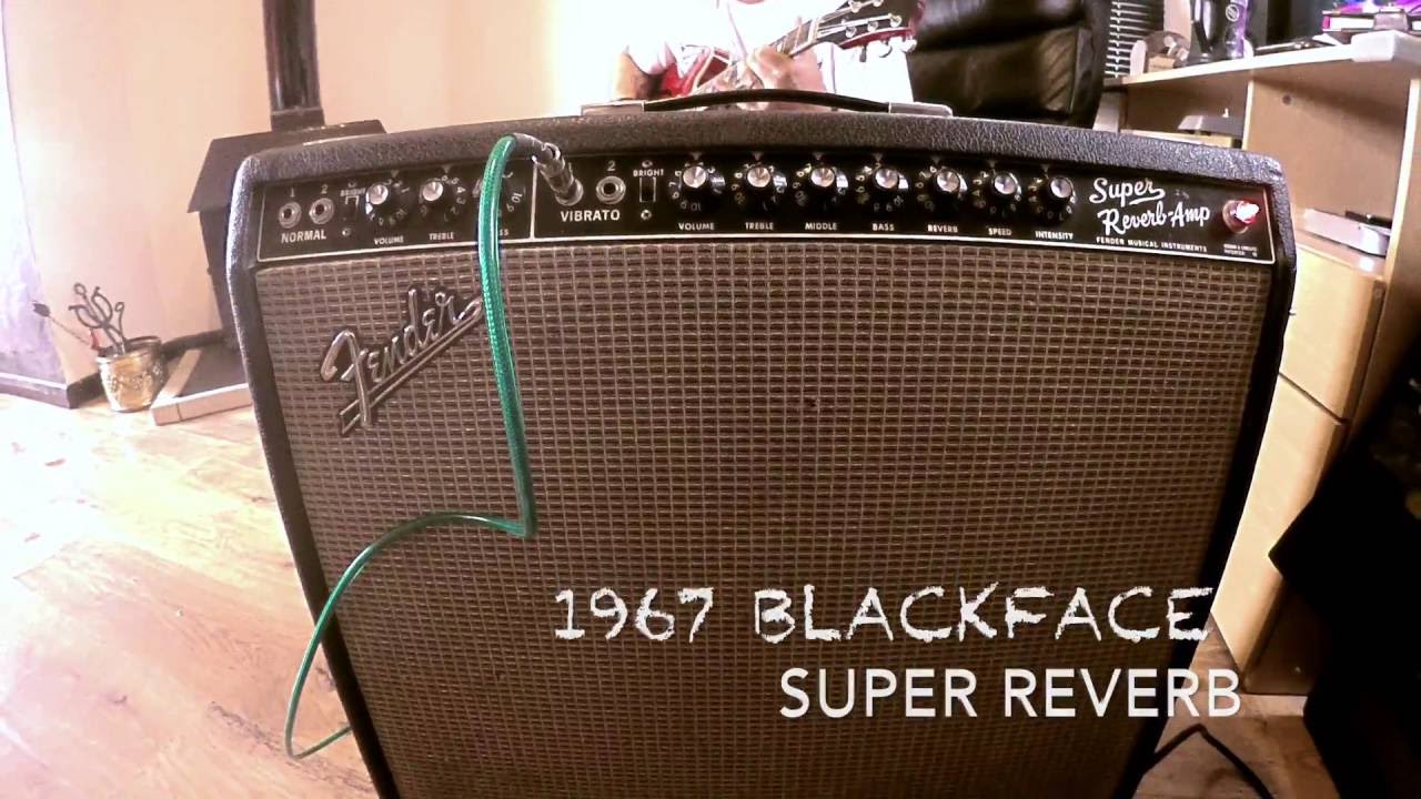 1967 Blackface Fender Super Reverb