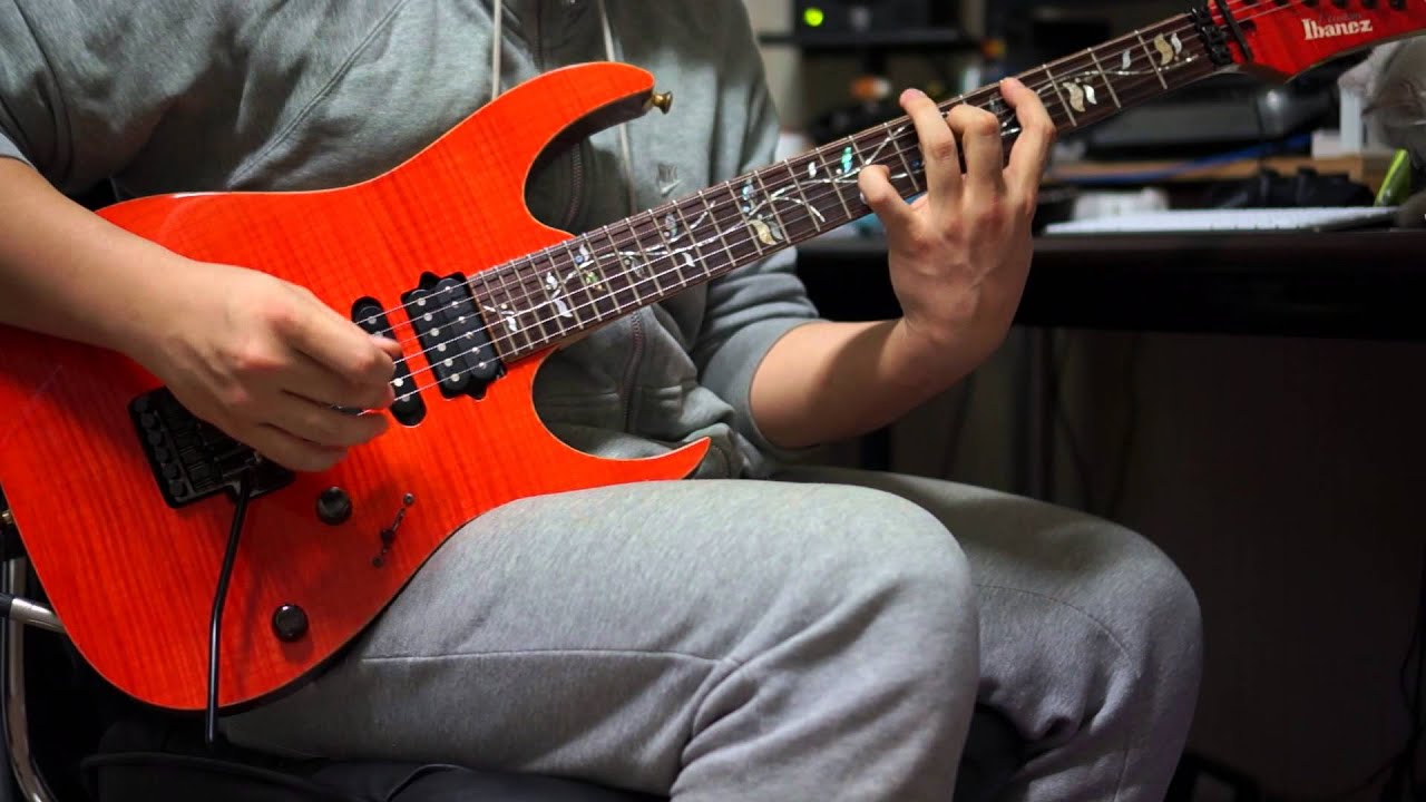 Ibanez J custom 8470F sample.