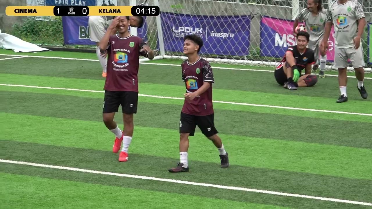 CINEMA VS KELANA CETAK 3 GOAL 🔥🔥🔥