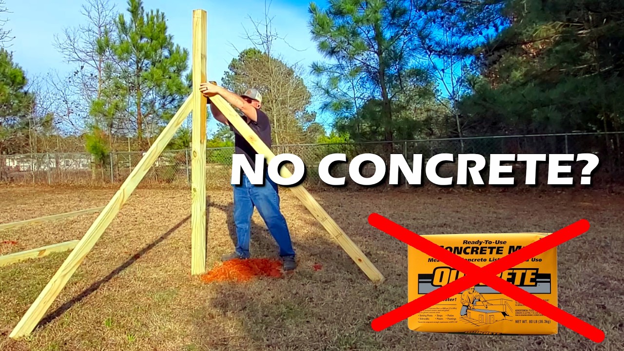 How to Set Posts Without Concrete