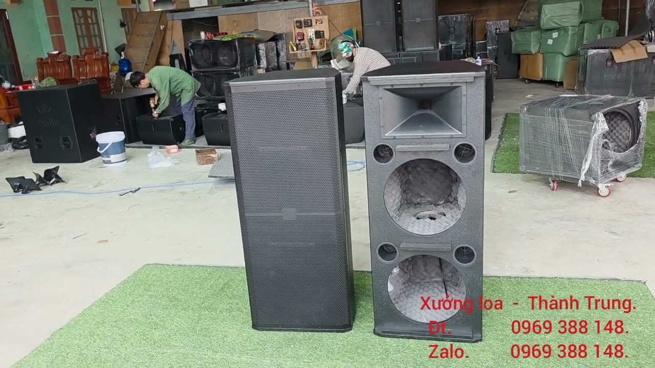 VỎ THÙNG SÚB FUN ĐÔI 725 BASS 40 GỬI BÁC BÍCH -  VĨNH PHÚC. ĐT. 0969 388 148. 
