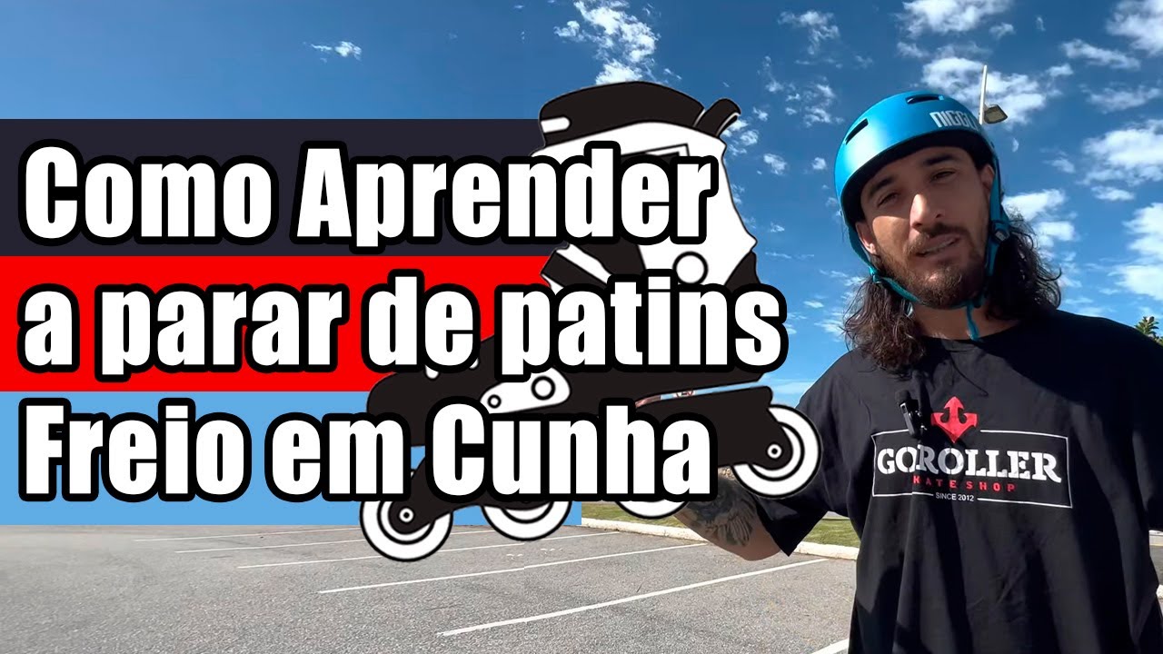 Como aprender a parar de patins | Freio em Cunha com Walisson Alves