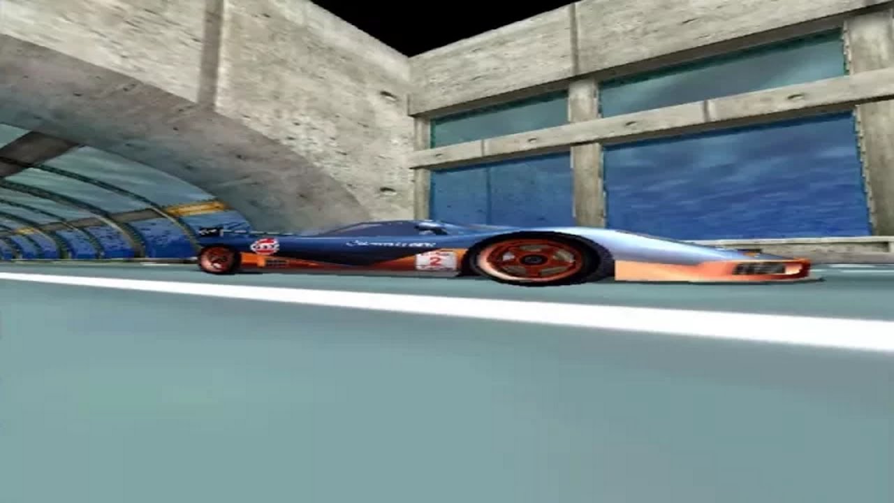 Sega Super GT — Dolphin Tunnel (Beginner, Day)