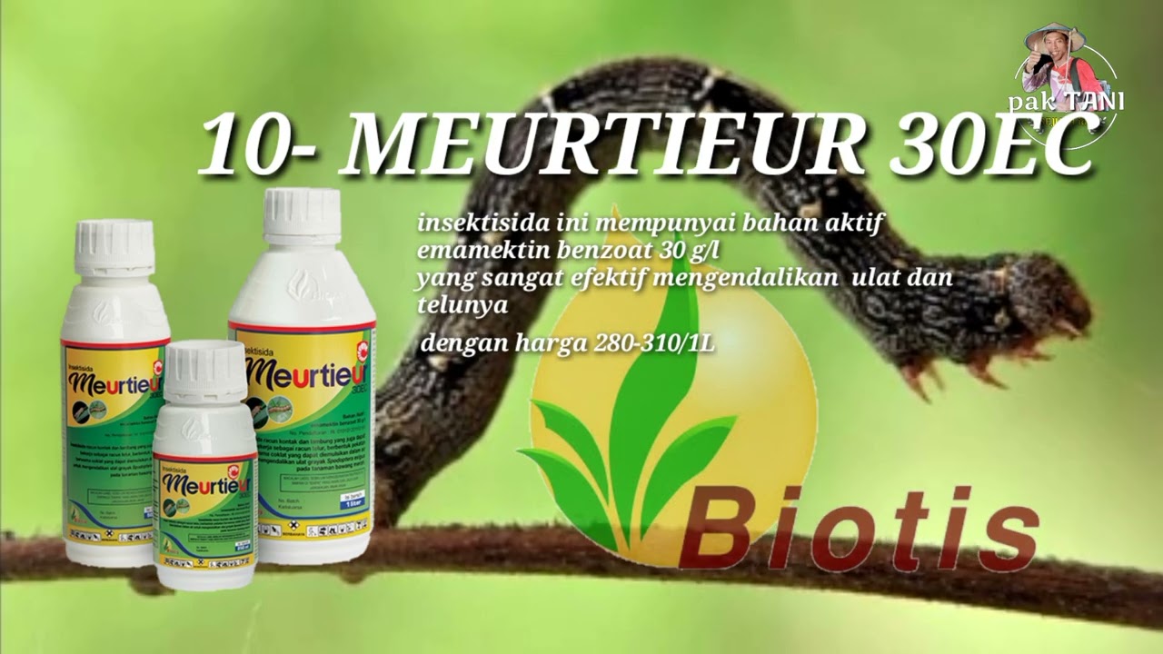 insektisida dari biotis || merk dagang insektisida dari biotis