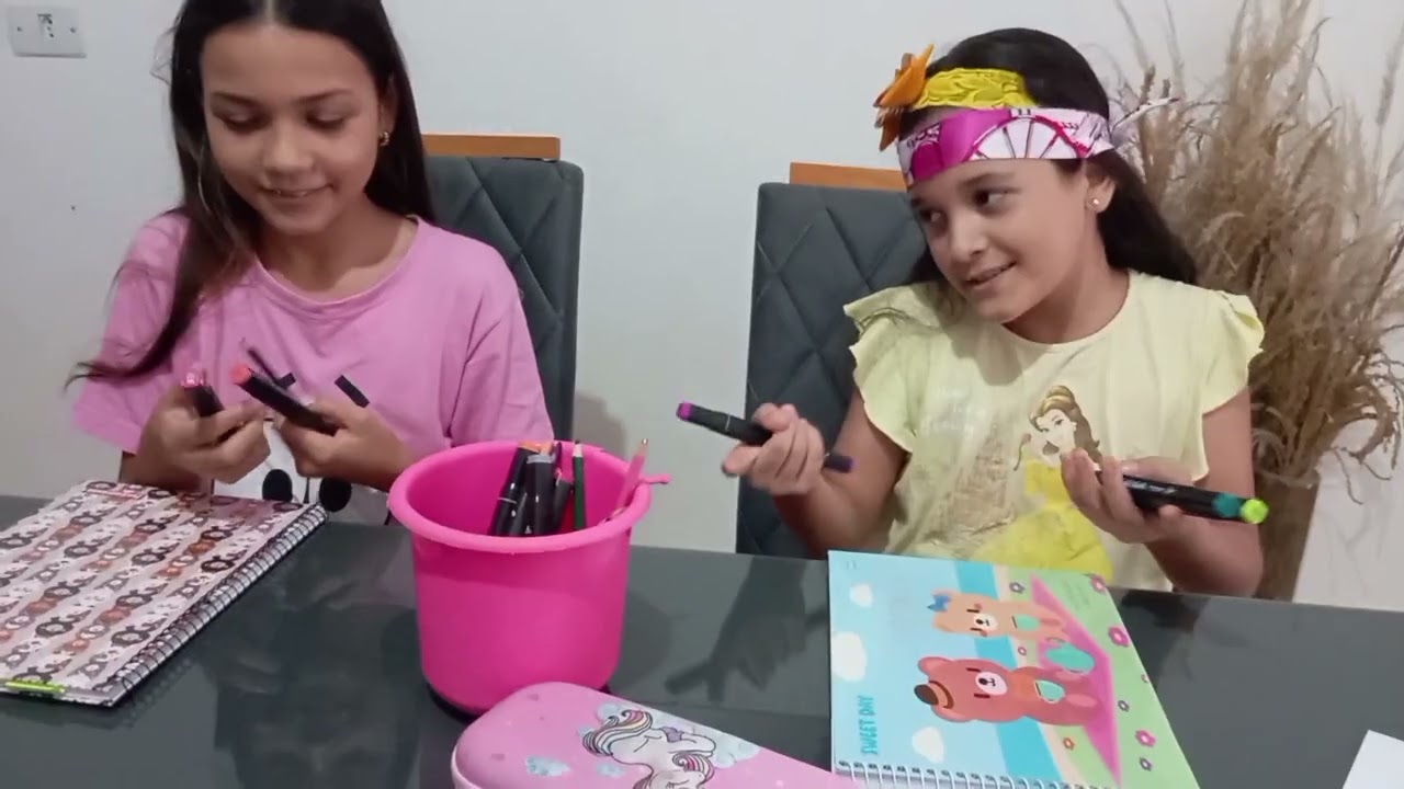 DESAFIO DAS TRÊS CORES #challenges #infantil #desenho 