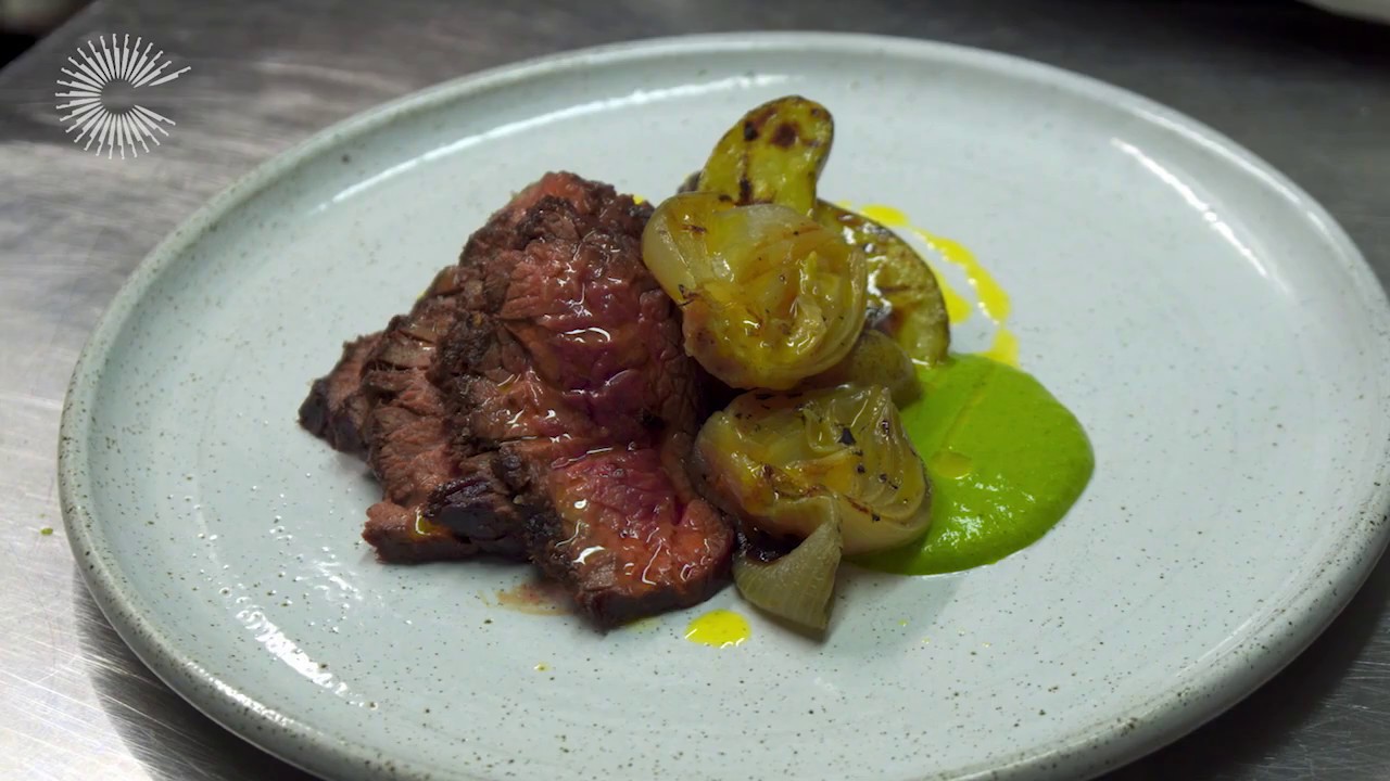 Barbecued Bavette Steak by Paul Foster