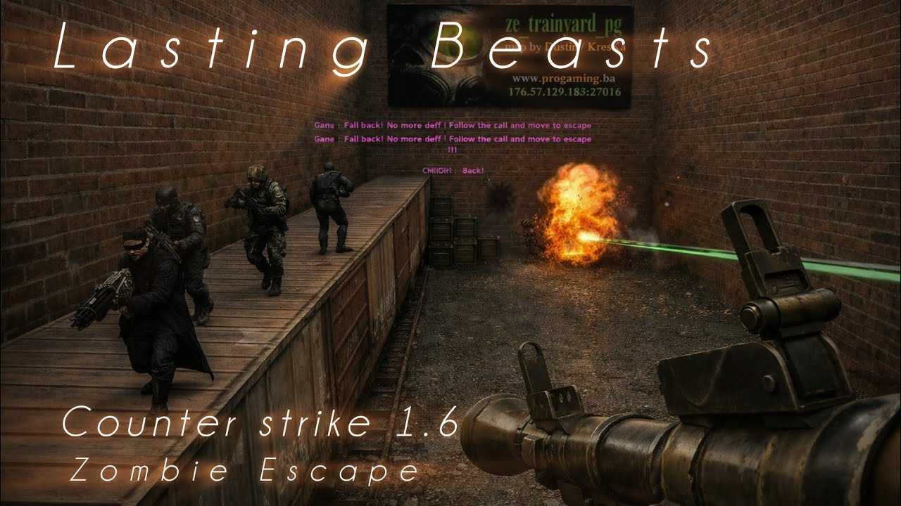 Lasting Beasts Zombie Escape counter strike 1.6