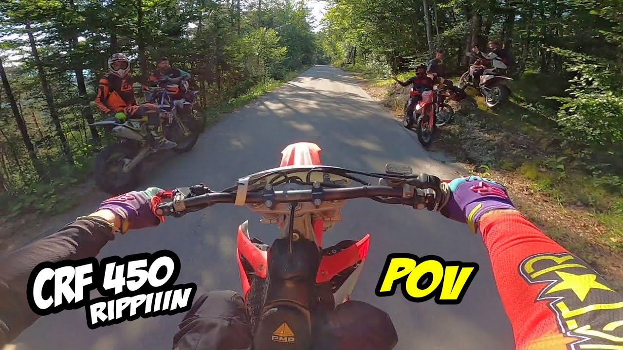 MY NEW HONDA CRF 450 -  HGS Exhaust RAW Sound | Wheelie Machine