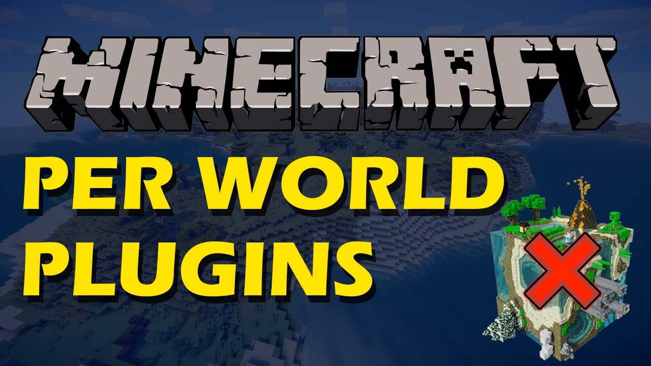 Ограничение доступа к плагинам только для определенных миров Minecraft с помощью плагинов для каж...