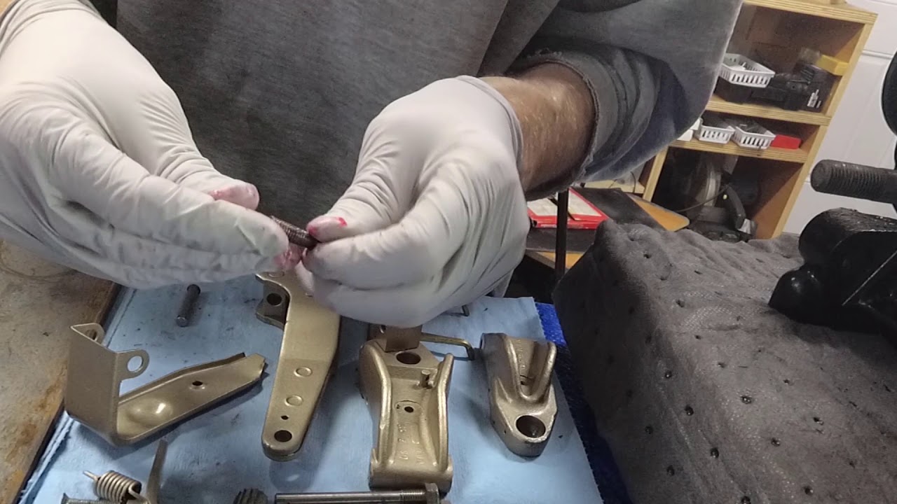 Jaguar IRS Parking brake tear down and rebuild
