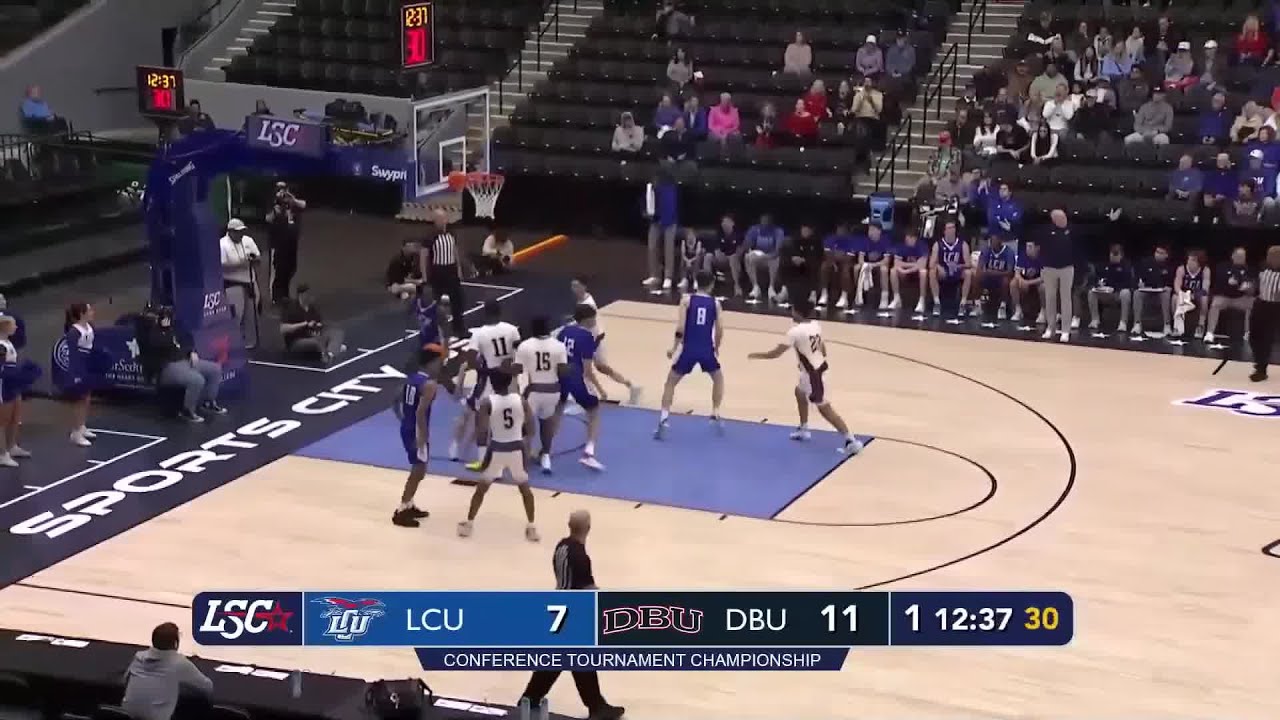 Lubbock Christian vs DBU - Men's | LSC  Highlights