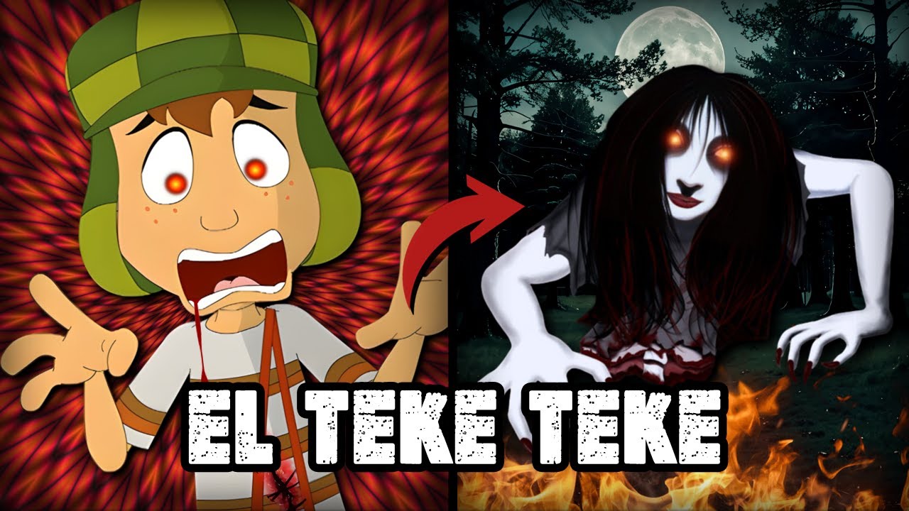 EL TEKE TEKE EN LA VECINDAD | Creepypasta del Chavo del 8 Animado