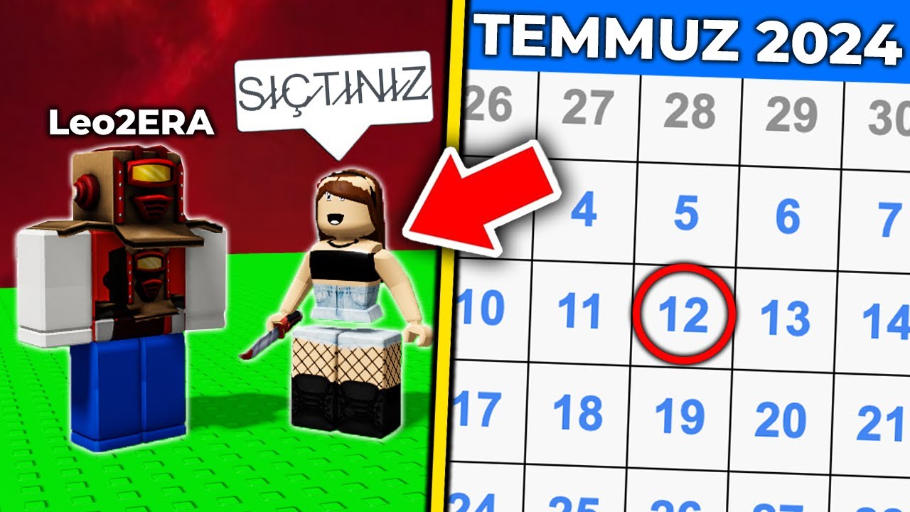 BU TARİHTE ROBLOX OYNADIYSANIZ.. S*ÇTINIZ!! (Hacker Yüzleşme)