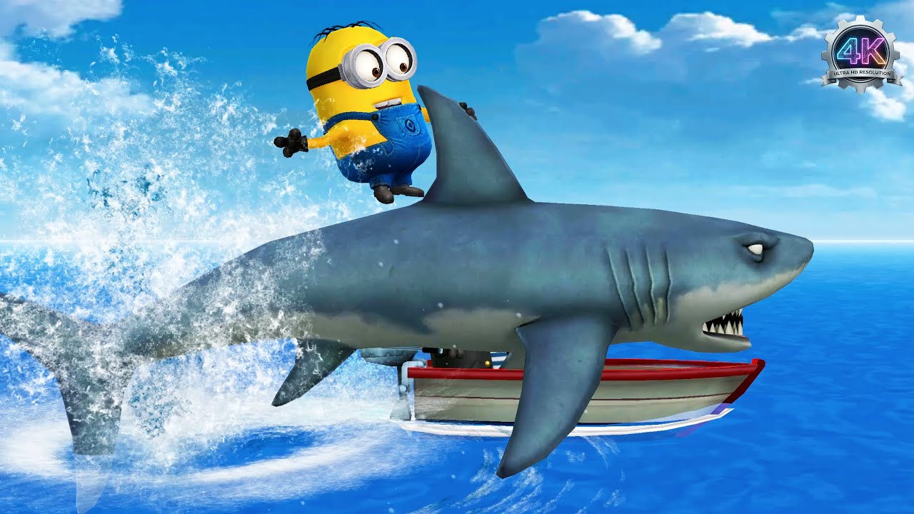Minion Rush Old Version Minion Beach 🏖️ Full GAMEPLAY on PC in 4K!🍌