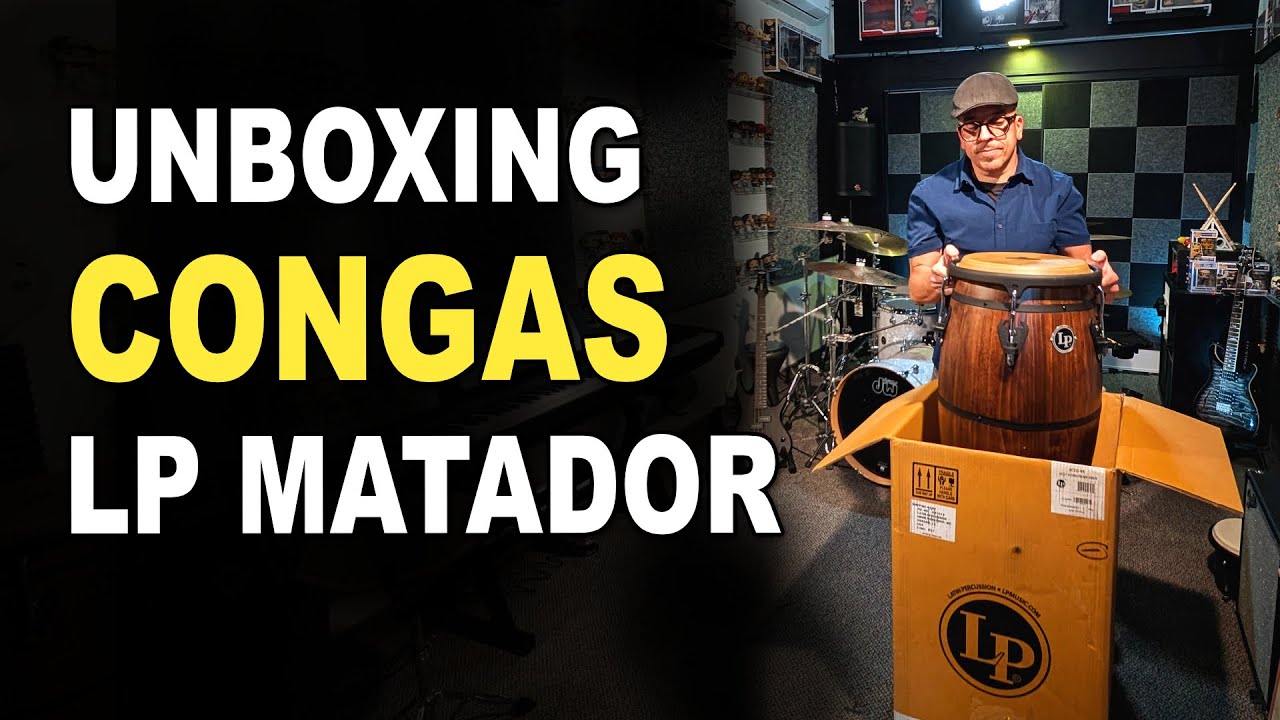 UNBOXING LP Matador Congas | Subt en ESP