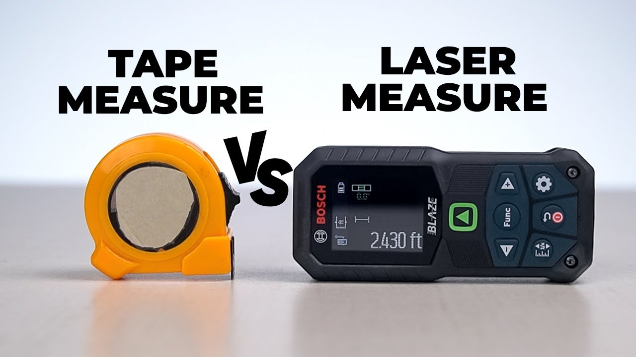 Tape Measure vs Laser Measure - STOP Using Wrong Measuring Tool!