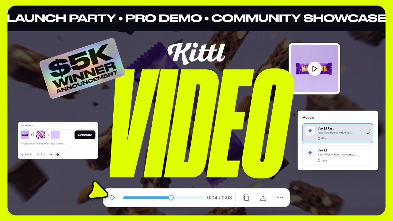 Make It Move: Kittl's AI Video Launch | Everything You Need To Know