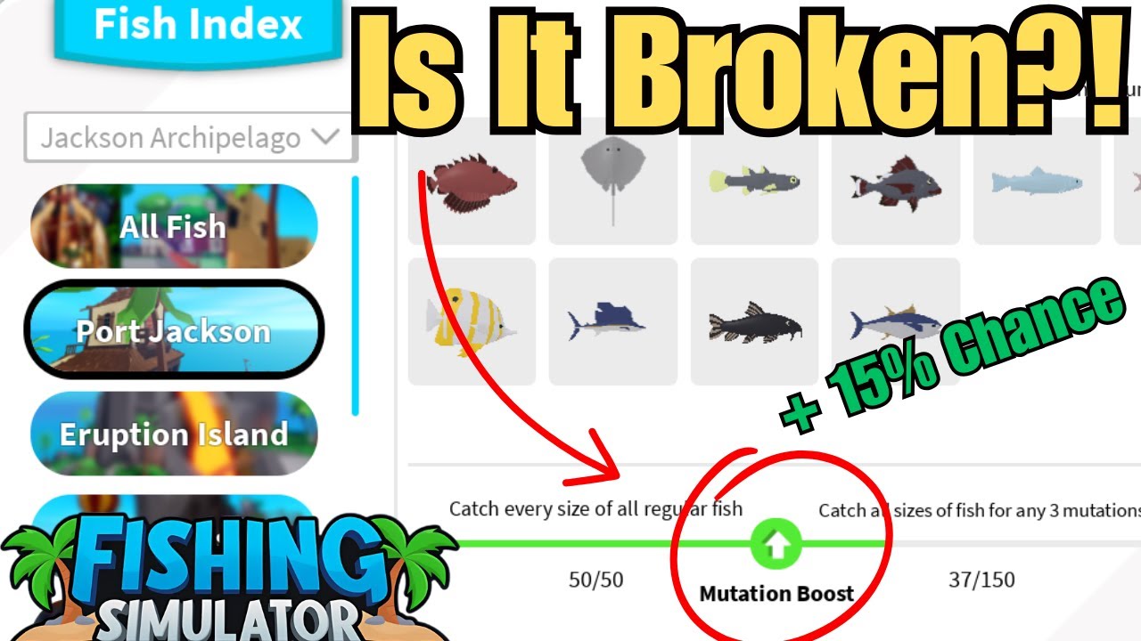 Does The Mutation Boost Work??? (Fishing Simulator Roblox)